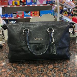 COACH 15445 ASHLEY LEATHER GERANIUM SATCHEL PURSE